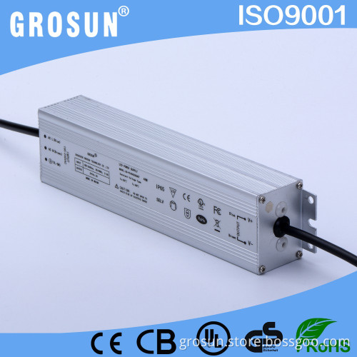 24V 2A 48W Constant Voltage Waterproof IP65 LED Driver / LED Power Supply for LED strips and LED Display with CE UL approved